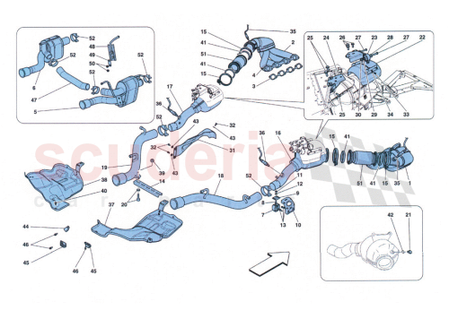 Part Diagram for Ferrari 264409