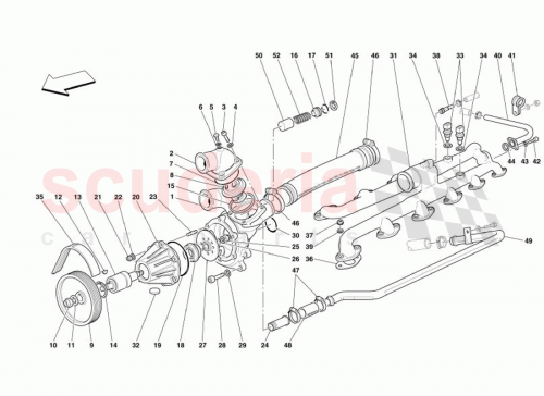 Part Diagram for Ferrari 176173