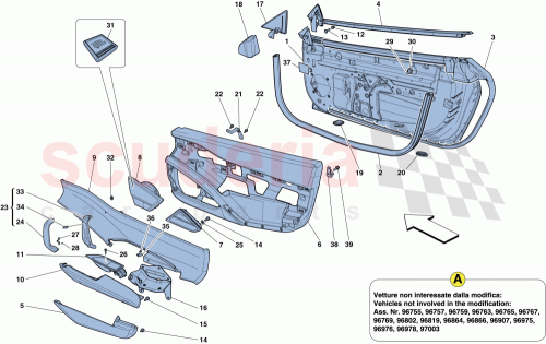 Part Diagram for Ferrari 82987600