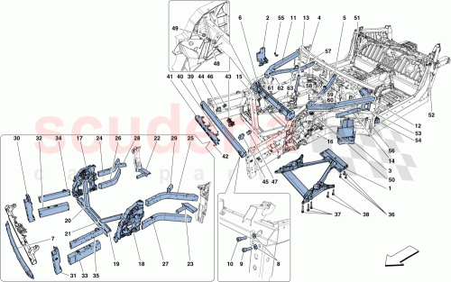 Part Diagram for Ferrari 14645690