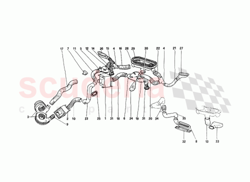 Part Diagram for Ferrari 60054400