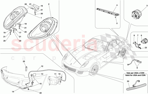 Part Diagram for Ferrari 82835500