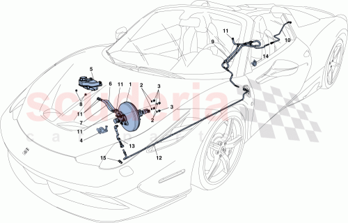 Part Diagram for Ferrari 293099