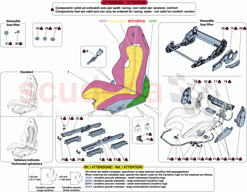 Part Diagram for Ferrari 86771700
