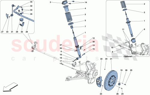Part Diagram for Ferrari 337559