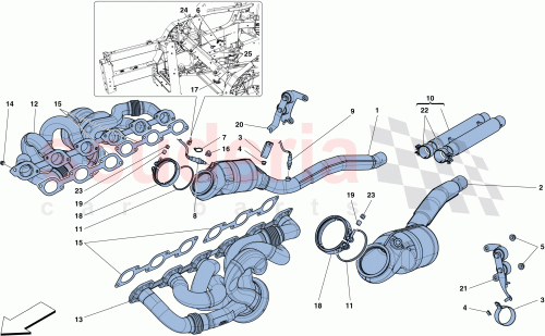 Part Diagram for Ferrari 333898