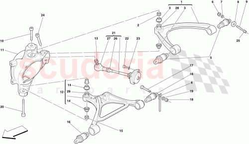 Part Diagram for Ferrari 215621