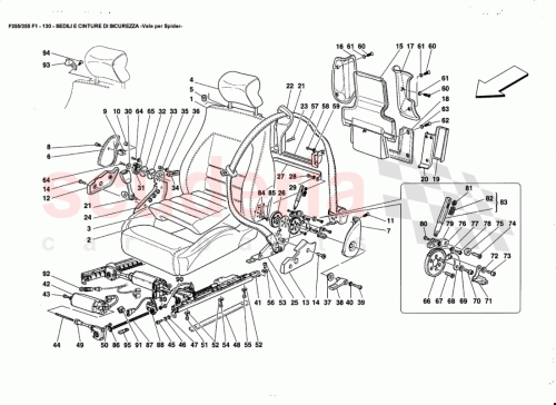 Part Diagram for Ferrari 652955