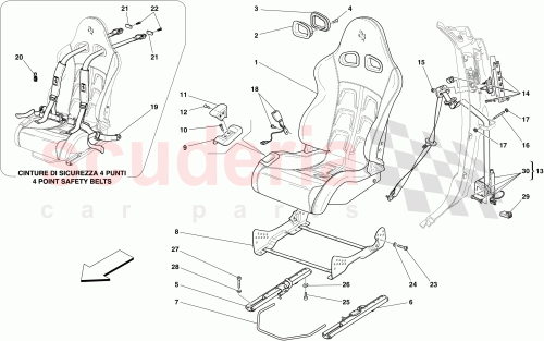 Part Diagram for Ferrari 84836600
