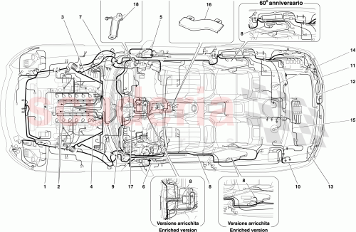 Part Diagram for Ferrari 192549