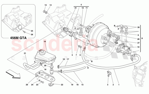 Part Diagram for Ferrari 173871