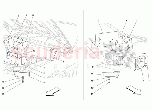 Part Diagram for Ferrari 67086800
