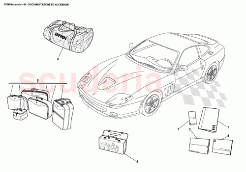 Part Diagram for Ferrari 67409400