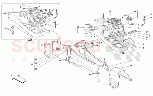 Part Diagram for Ferrari 655610