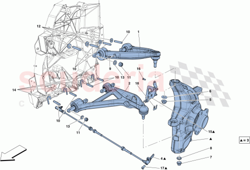 Part Diagram for Ferrari 259615
