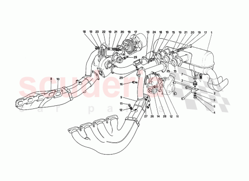 Part Diagram for Ferrari 128009