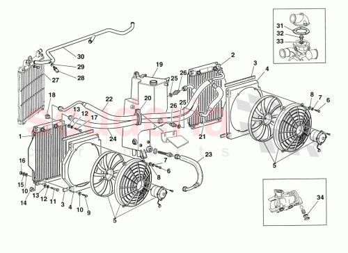 Part Diagram for Ferrari 16045624