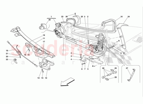 Part Diagram for Ferrari 68828900