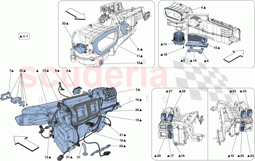 Part Diagram for Ferrari 86913500