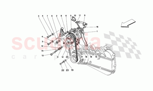 Part Diagram for Ferrari 162637