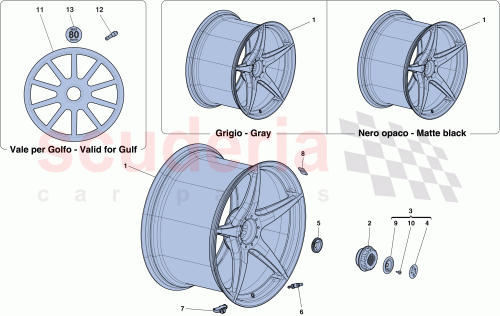 Part Diagram for Ferrari 306689