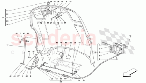 Part Diagram for Ferrari 12446724