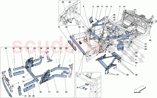 Part Diagram for Ferrari 325875