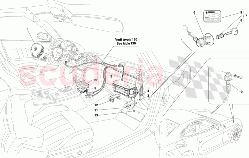 Part Diagram for Ferrari 67323500