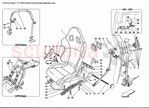 Part Diagram for Ferrari 67636000
