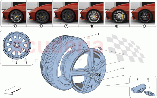 Part Diagram for Ferrari 291512