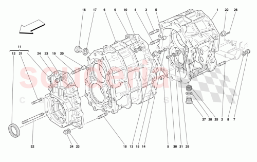 Part Diagram for Ferrari 162311