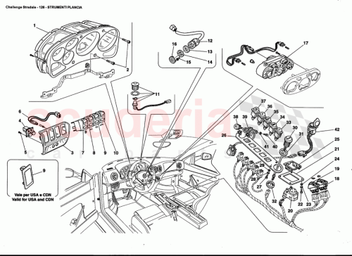 Part Diagram for Ferrari 197010