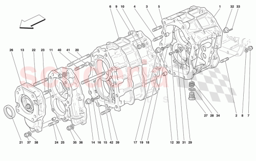 Part Diagram for Ferrari 148106