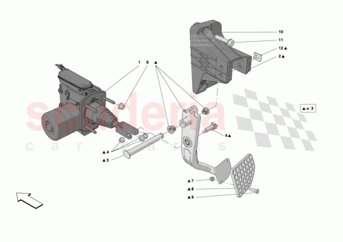 Part Diagram for Ferrari 748913