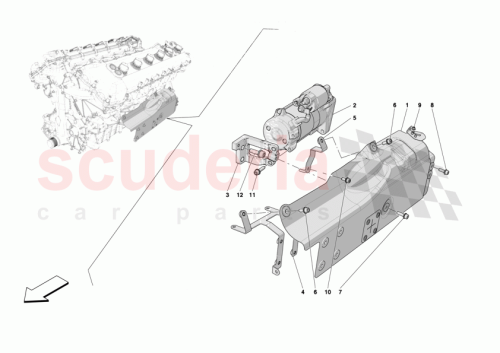 Part Diagram for Ferrari 868480