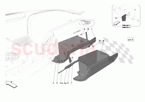 Part Diagram for Ferrari 088751300