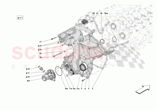 Part Diagram for Ferrari 000989260