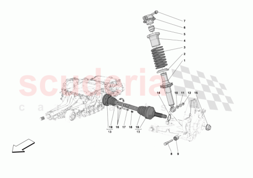 Part Diagram for Ferrari 000915564