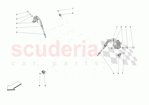 Part Diagram for Ferrari 808693
