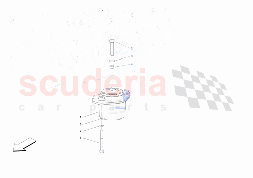 Part Diagram for Ferrari 811227