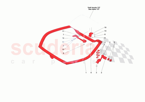 Part Diagram for Ferrari 952589