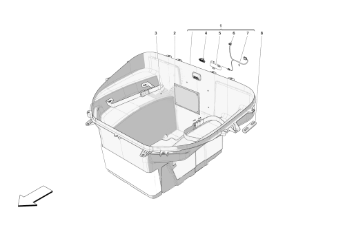 Part Diagram for Ferrari 70007765