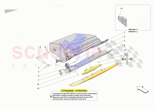 Part Diagram for Ferrari 847836