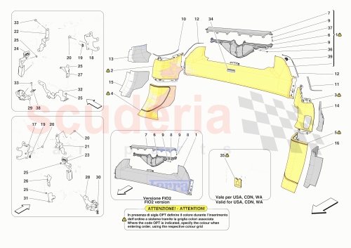 Part Diagram for Ferrari 832783