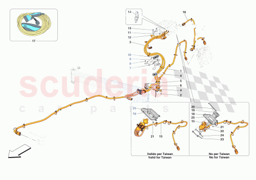 Part Diagram for Ferrari 966430