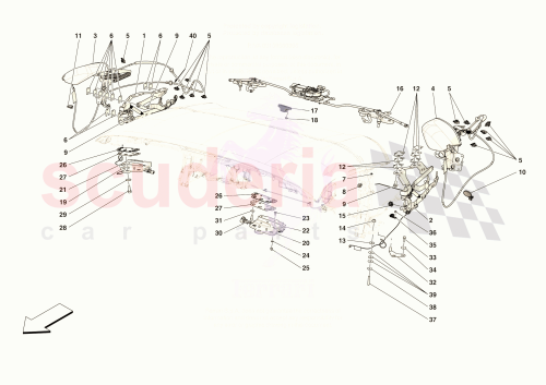 Part Diagram for Ferrari 919383