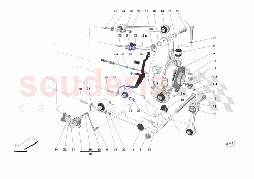 Part Diagram for Ferrari 314774