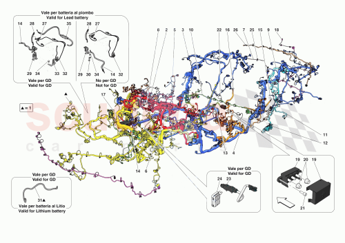 Part Diagram for Ferrari 000953534