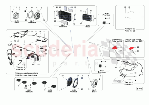 Part Diagram for Ferrari 894614