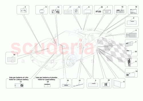 Part Diagram for Ferrari 856631